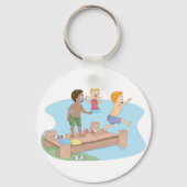 Kinder Sleutelhanger (Achterkant)