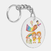 kinder sleutelhanger (Voorkant Links)