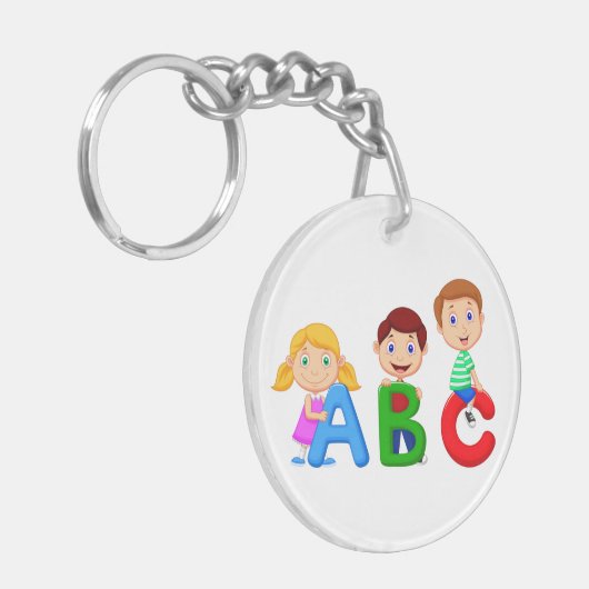 kinder sleutelhanger (Voorkant Links)