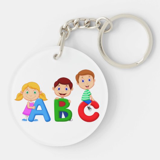 kinder sleutelhanger (Achterkant)