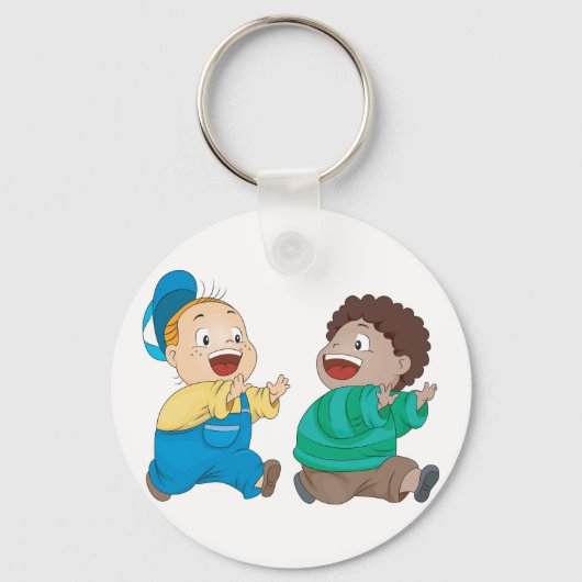 Kinder Sleutelhanger achtervolgen (Achterkant)