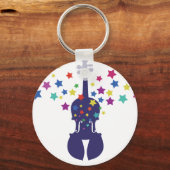 Kinder Sleutelhanger Fiddle Star (Voorkant)