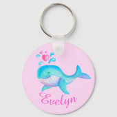 Kinder sleutelhanger walvis whimsical (Voorkant)