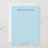 Kinder Slumber Sleepout Pyjama Tepee Party Kaart (Achterkant)