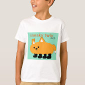 Kinder Sneaky Twix Fat Cat shirt (Voorkant)