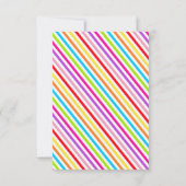 Kinder Snoep - uitnodiging tot aardedag (Achterkant)