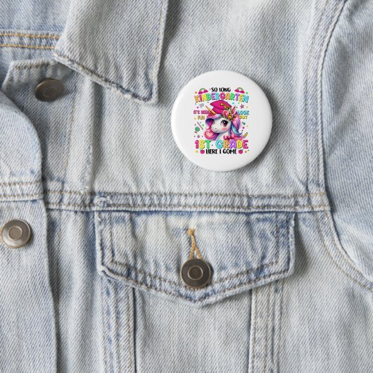 Kinder So Long Kindergarten Afstuderen Afstuderen Ronde Button 5,7 Cm (In situ)