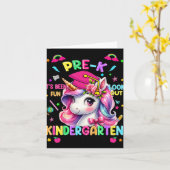 Kinder So Long Prek Pre-k Afstuderen Afstuderen Un Kaart (Gele Bloem)