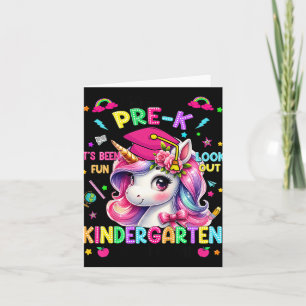 Kinder So Long Prek Pre-k Afstuderen Afstuderen Un Kaart