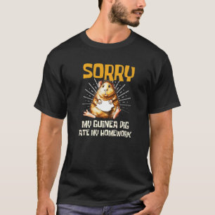 Kinder Sorry dat mijn Guinee mijn huiswerk Kinder T-shirt
