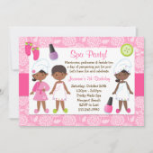 Kinder Spa Birthday Kaart (Voorkant)