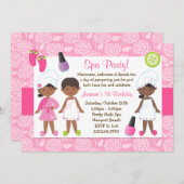 Kinder Spa Birthday Kaart (Voorkant / Achterkant)