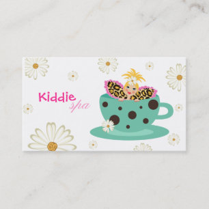 Kinder spa Visitekaartje Daisy Cute Blonde
