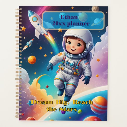  Kinder Space Planner Hoesje - Motivatie (Voorkant)