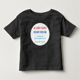 Kinder speciaal gepersonaliseerd voer me geen alle kinder shirts