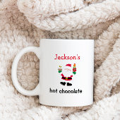 Kinder speciale kerstkerstcadeautjes tweekleurige koffiemok