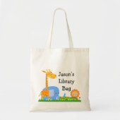 Kinder speciale Safari-Canvas tas (Voorkant)