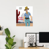 Kinder speciale sheriff Cowboy Original ADD Foto Poster (Thuiskantoor)