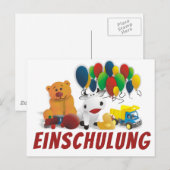 Kinder speelgoed briefkaart (Voorkant / Achterkant)