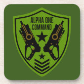 Kinder Speelgoed Dart Pistool Battle Bier Onderzetter (Voorkant)