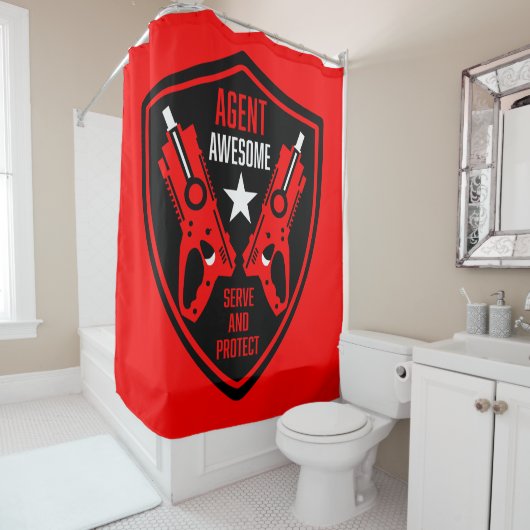 Kinder Speelgoed Dart Pistool Battle Douchegordijn (In situ)