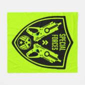 Kinder Speelgoed Dart Pistool Battle Fleece Deken (Voorkant (Horizontaal))