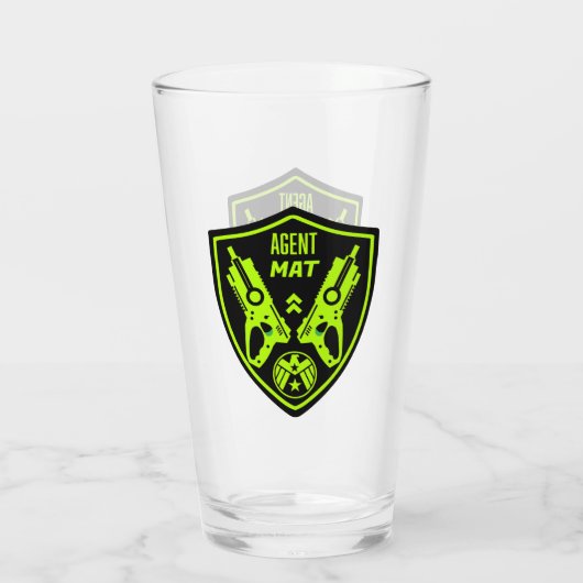 Kinder Speelgoed Dart Pistool Battle Glas (Achterkant)