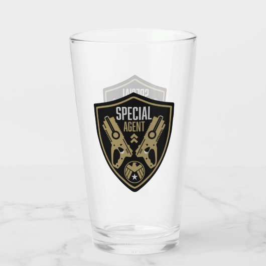 Kinder Speelgoed Dart Pistool Battle Glas (Achterkant)