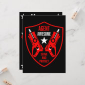 Kinder Speelgoed Dart Pistool Battle Kaart (Voorkant / Achterkant in situ)