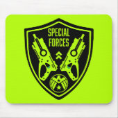 Kinder Speelgoed Dart Pistool Battle Muismat (Voorkant)