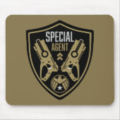 Kinder Speelgoed Dart Pistool Battle Muismat (Voorkant)