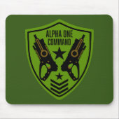 Kinder Speelgoed Dart Pistool Battle Muismat (Voorkant)