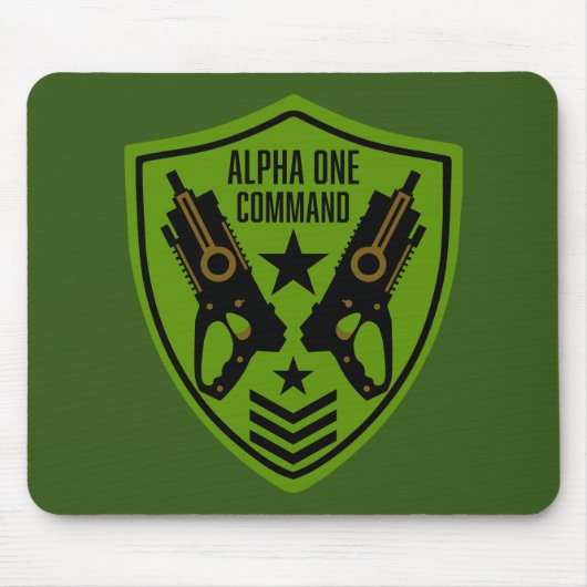 Kinder Speelgoed Dart Pistool Battle Muismat (Voorkant)