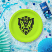 Kinder Speelgoed Dart Pistool Battle Papieren Bordje (Feest)