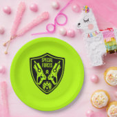 Kinder Speelgoed Dart Pistool Battle Papieren Bordje (Feest)