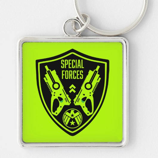 Kinder Speelgoed Dart Pistool Battle Sleutelhanger (Voorkant)