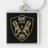 Kinder Speelgoed Dart Pistool Battle Sleutelhanger (Voorkant)