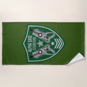 Kinder Speelgoed Dart Pistool Battle Strandlaken (Voorkant)