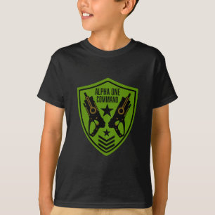 Kinder Speelgoed Dart Pistool Battle T-shirt