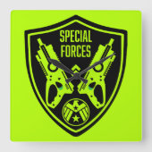 Kinder Speelgoed Dart Pistool Battle Vierkante Klok (Voorkant)