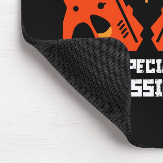 Kinder Speelgoed Pistool Battle Christmas Muismat (Hoek)