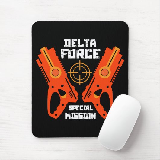 Kinder Speelgoed Pistool Battle Christmas Muismat (Met muis)