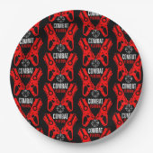 Kinder Speelgoed Pistool Battle Christmas Papieren Bordje (Voorkant)