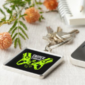 Kinder Speelgoed Pistool Battle Christmas Sleutelhanger (Zijkant)