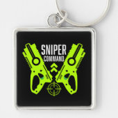 Kinder Speelgoed Pistool Battle Christmas Sleutelhanger (Voorkant)