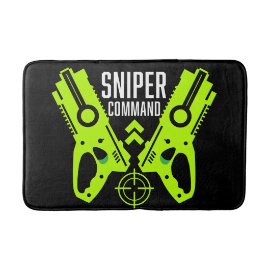 Kinder Speelgoed Pistool Battle Gift Badmat (Voorkant)