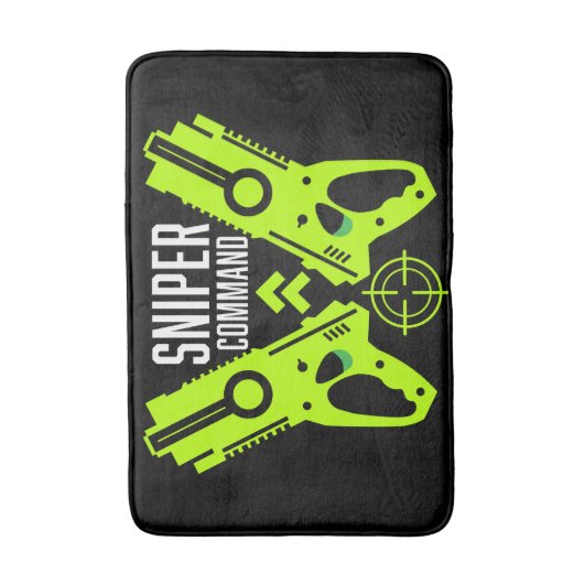 Kinder Speelgoed Pistool Battle Gift Badmat (Voorkant Verticaal)