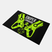 Kinder Speelgoed Pistool Battle Gift Deurmat (Schuin)