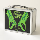 Kinder Speelgoed Pistool Battle Kerst en Verjaarda (Achterkant)