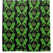 Kinder Speelgoed Pistool Battle Kerst en Verjaarda Douchegordijn (Voorkant)